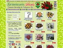 Tablet Screenshot of kwiaciarnia.ostrowiec.pl