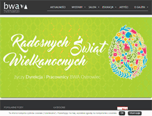 Tablet Screenshot of bwa.ostrowiec.pl