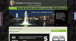 Desktop Screenshot of mck.ostrowiec.pl